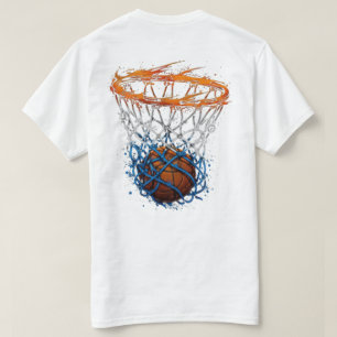 T-shirt Restez concentrés, continuez à pousser Motivation