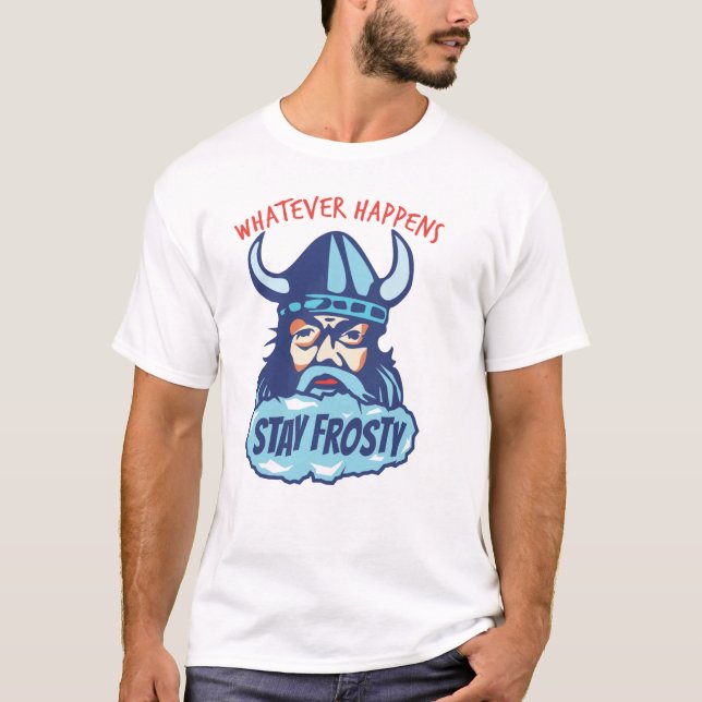 T-shirt Restez congelé (Devant)