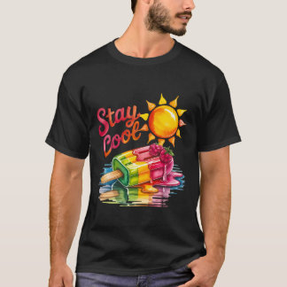 T-shirt Restez cool, l'été est là