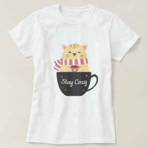 T-shirt Restez Cosy Cat
