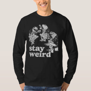T-shirt Restez des grenouilles mignonnes et des champignon