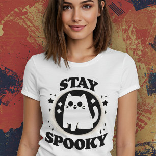 T-shirt Restez Éffrayant