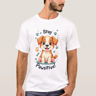 T-shirt Restez en Amoureux des chiens de garde