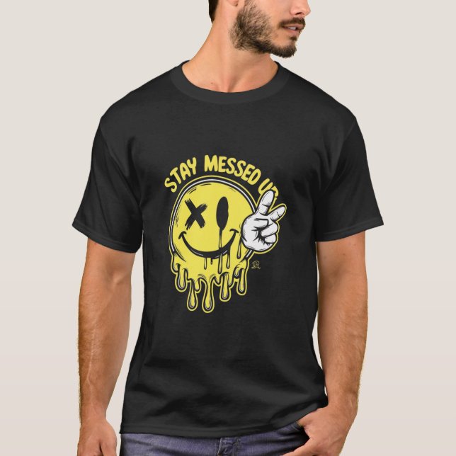 T-shirt Restez en colère (Devant)