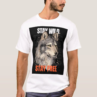 T-shirt Restez en liberté