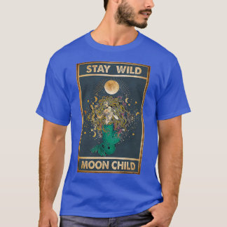 T-shirt Restez en pleine lune enfant Mermaid 1