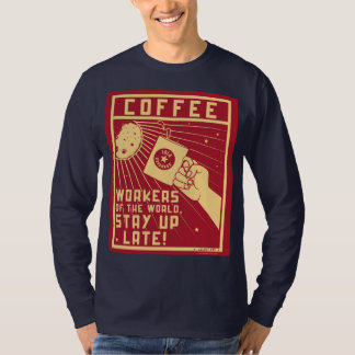 T-shirt Restez en retard