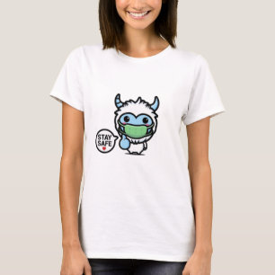 T-shirt Restez en sécurité Yéti
