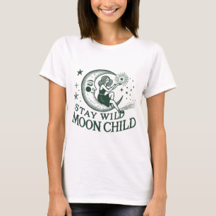 T-shirt Restez enfant de la lune sauvage