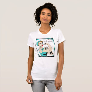 T-shirt Restez fort MG Warrior