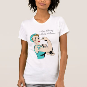 T-shirt Restez fort MG Warrior