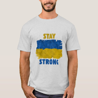 T-shirt Restez forte Ukraine - Montrez votre soutien