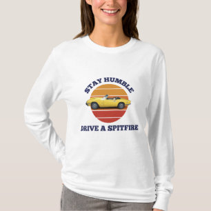 T-shirt Restez humble, conduisez un feu d'artifice