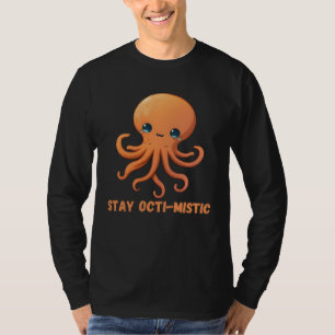 T-shirt Restez Octi Mystique Pieuvre Calmar Corail Tentacu