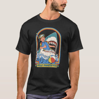 T-shirt Restez positif ami