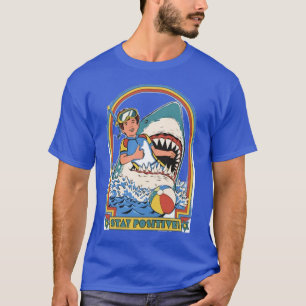 T-shirt Restez Positif – Plongeur Rétro Drôle dans la Gueu