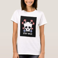 Restez Sauvage Crâne champignons svg, Style Crâne