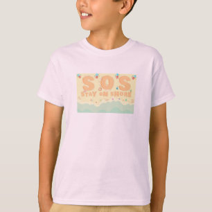 T-shirt Restez Sur La Côte
