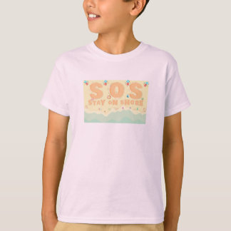T-shirt Restez Sur La Côte