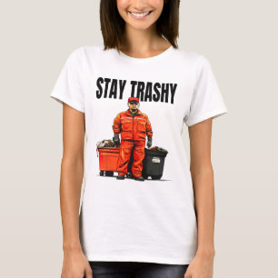 T-shirt Restez Trashy Trump Garge Voters Mega 2024