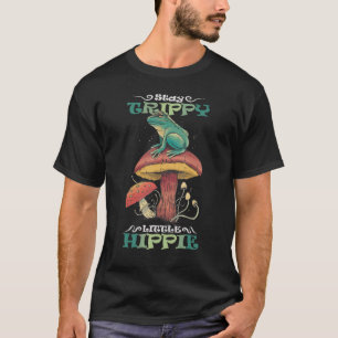 T-shirt Restez Trippy Petite Hippie Mycologie Et Magique M