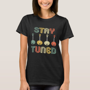 T-shirt Restez Tuned Retro Banjo Graphic 1