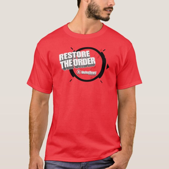 T-shirt RestoreTheOrder (Devant)