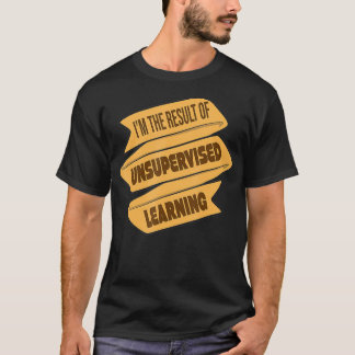 T-shirt Résultat de l'apprentissage automatique non superv