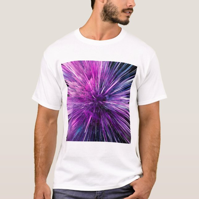 T-shirt résumé supersonique (Devant)