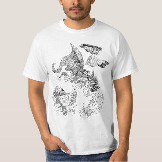 T-shirt Résumé tiré
