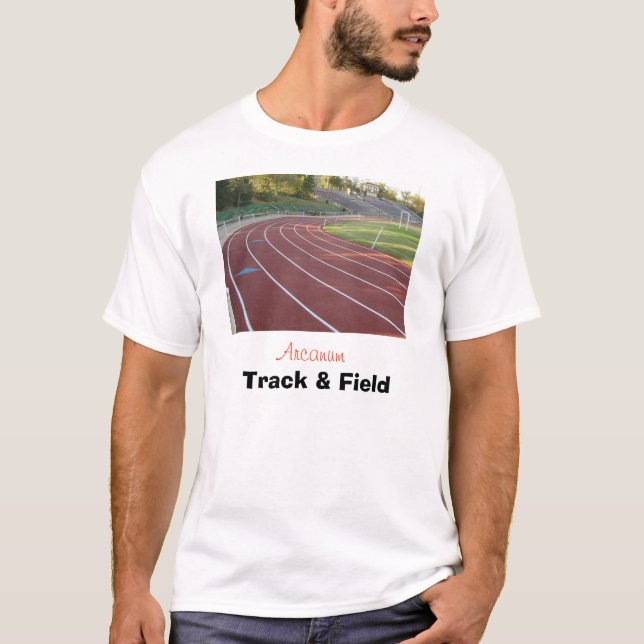 T-shirt resurfacedtrack1, Arcanum, athlétisme (Devant)