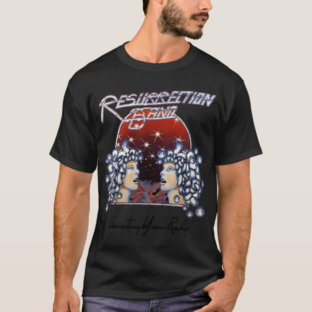 T-shirt Resurrection Band Awaiting Your Reply retro (Devant)