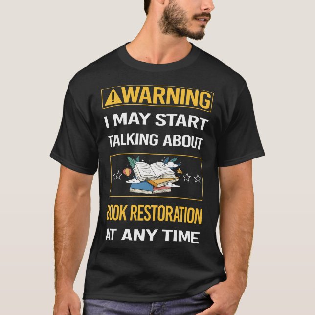 T-shirt Rétablissement amusant du carnet d'avertissement (Devant)