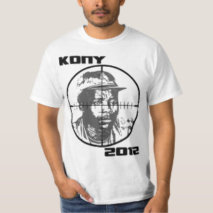T-shirt Réticules 2012 de cible de Kony Joseph Kony