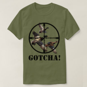 T-shirt Réticules de chasse de canard