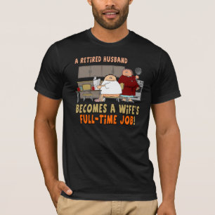 T-shirt retiré de retraite de mari