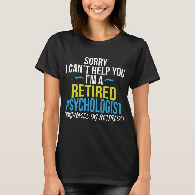 T-shirt retiré drôle de cadeau de retraite de (Devant)