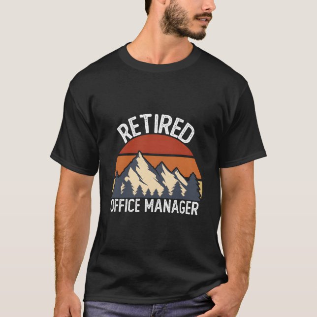 T-shirt Retire For 2023 Retired Office Ager (Devant)