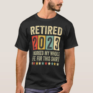 T-shirt Retired 2023