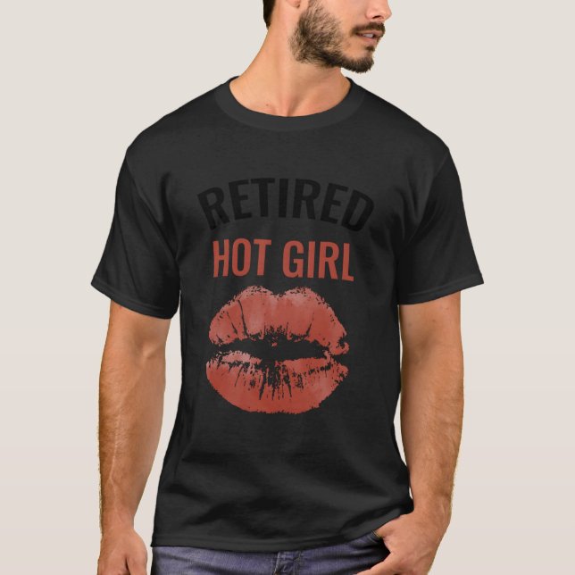 T-shirt Retired Hot (Devant)