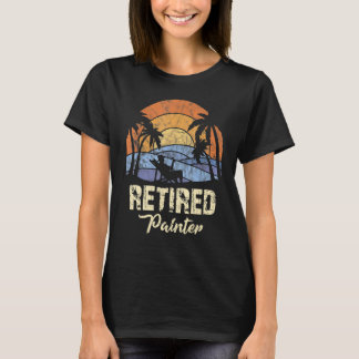 T-shirt Retired Painter