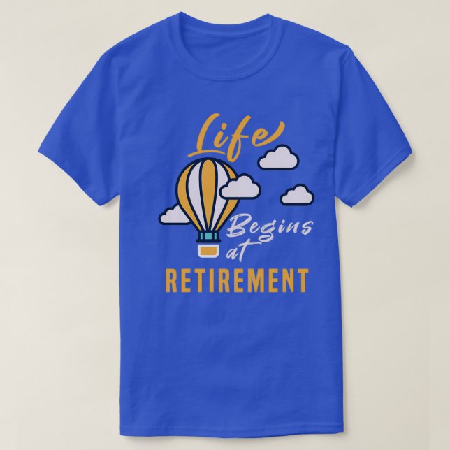 T-shirt Retirement (Design devant)