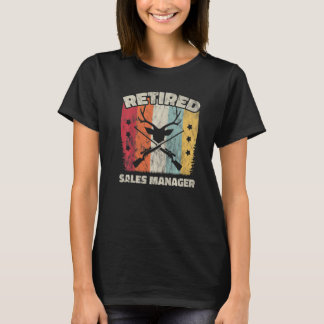T-shirt Retirement Retired Sales Manager
