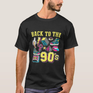 T-shirt Retour À 90'S Vintage Cassette Classic 80S 90S