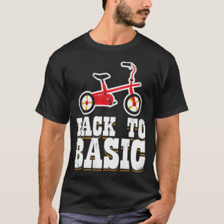 T-shirt Retour à Basic tricycle cadeau anniversaire 2