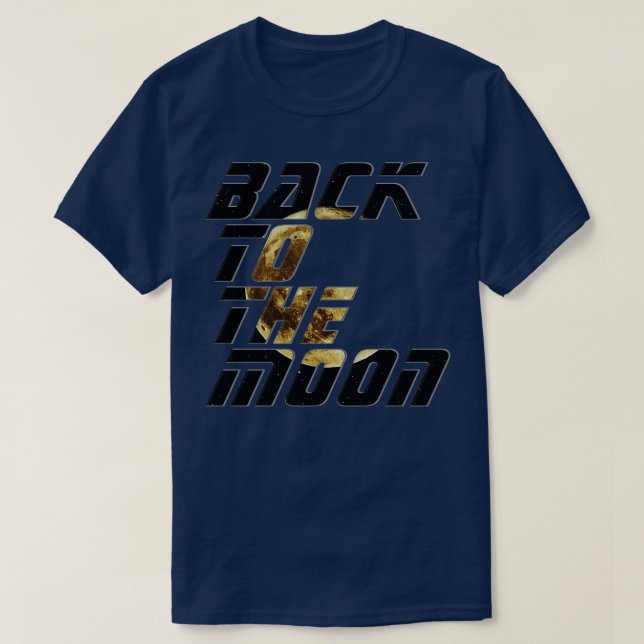 T-shirt Retour à la Lune (Design devant)