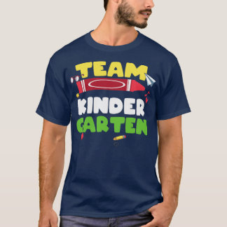 T-shirt Retour à la maternelle de l'équipe scolaire