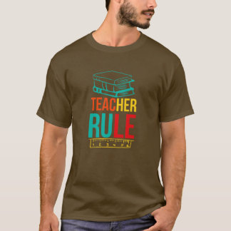 T-shirt Retour à la règle de l'enseignant