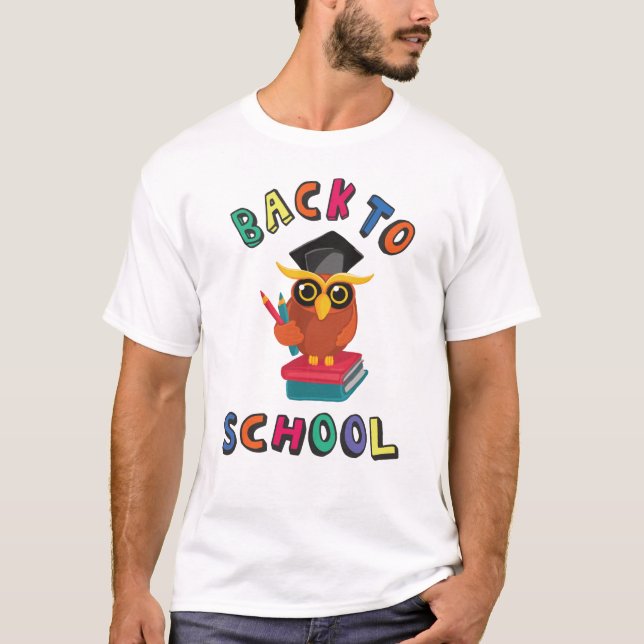 T-shirt Retour à l'école (Devant)
