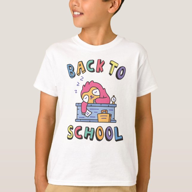 T-shirt Retour à l'école (Devant)